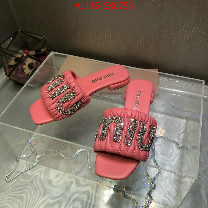 Women Shoes-Miu Miu buy first copy replica ID: SX6753 $: 115USD