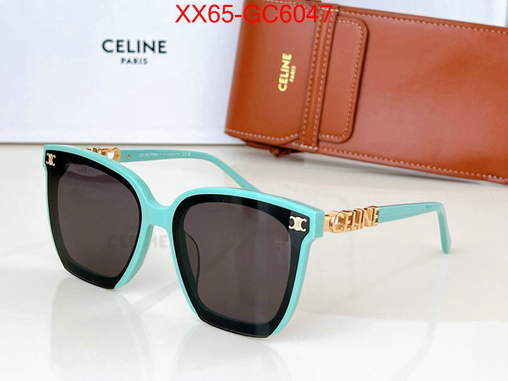 Glasses-CELINE designer fake ID: GC6047 $: 65USD