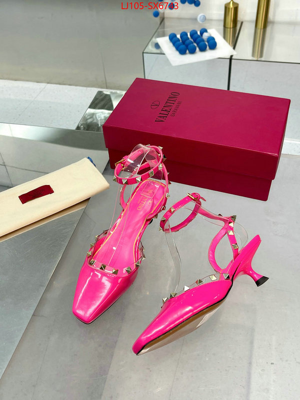 Women Shoes-Valentino 2024 replica ID: SX6743 $: 105USD