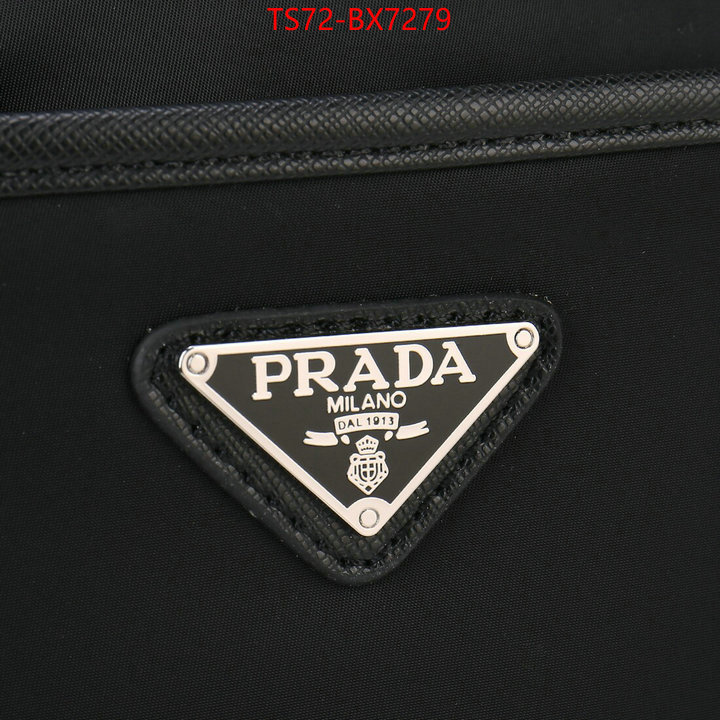 Prada Bags (4A)-Diagonal- replica how can you ID: BX7279 $: 72USD,