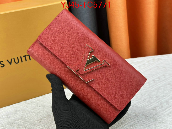 LV Bags(4A)-Wallet shop ID: TC5771 $: 45USD,