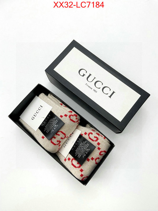 Sock-Gucci best quality replica ID: LC7184 $: 32USD