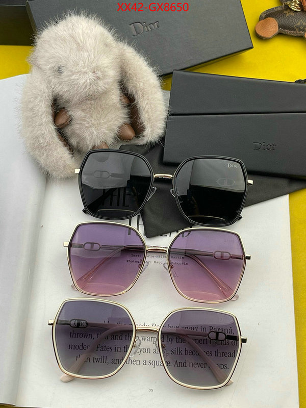 Glasses-Dior shop the best high quality ID: GX8650 $: 42USD