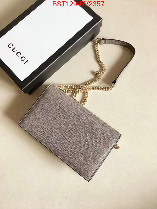 Gucci Bags(TOP)-Crossbody- the highest quality fake ID: BV2357 $: 129USD,