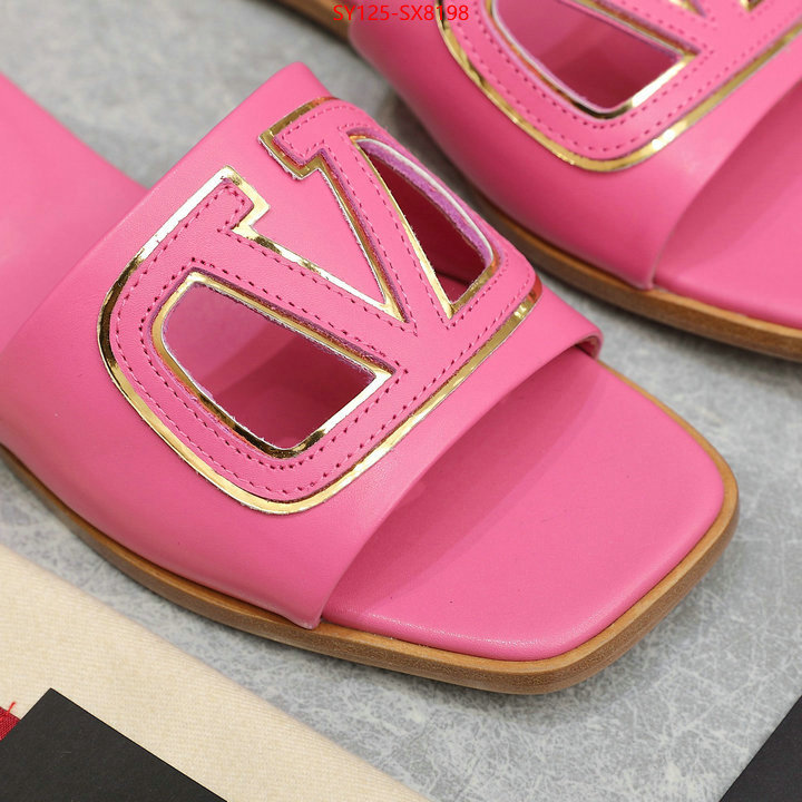 Women Shoes-Valentino designer 1:1 replica ID: SX8198 $: 125USD