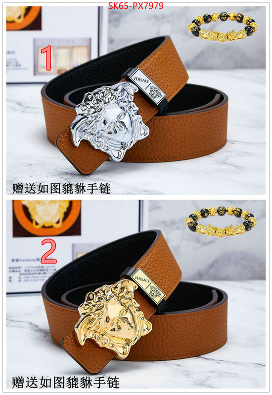 Belts-Versace buying replica ID: PX7979 $: 65USD