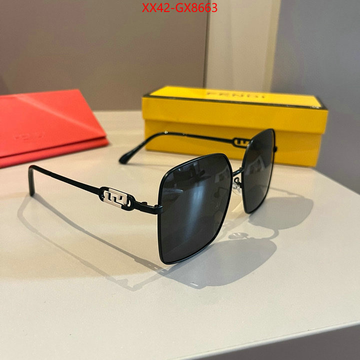 Glasses-Fendi wholesale replica ID: GX8663 $: 42USD