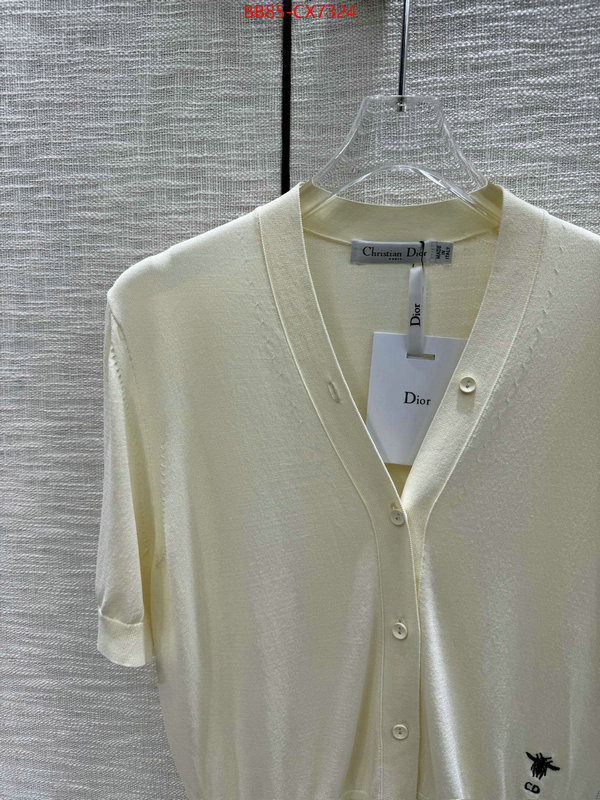 Clothing-Dior replicas ID: CX7324 $: 85USD
