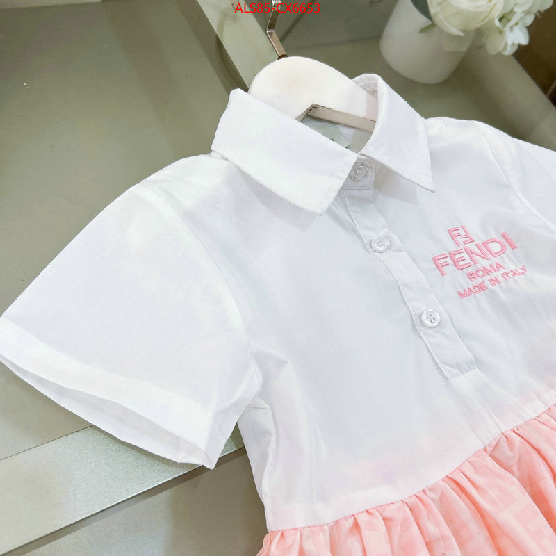 Kids clothing-Fendi how to buy replica shop ID: CX6653 $: 85USD