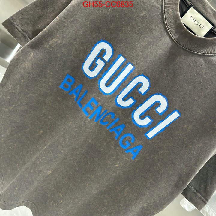 Clothing-Gucci replica best ID: CC6835 $: 55USD