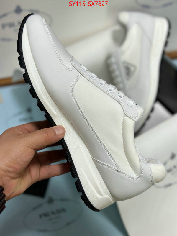 Men shoes-Prada luxury cheap ID: SX7827 $: 115USD