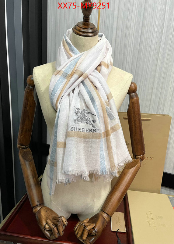 Scarf-Burberry the best affordable ID: MY9251 $: 75USD