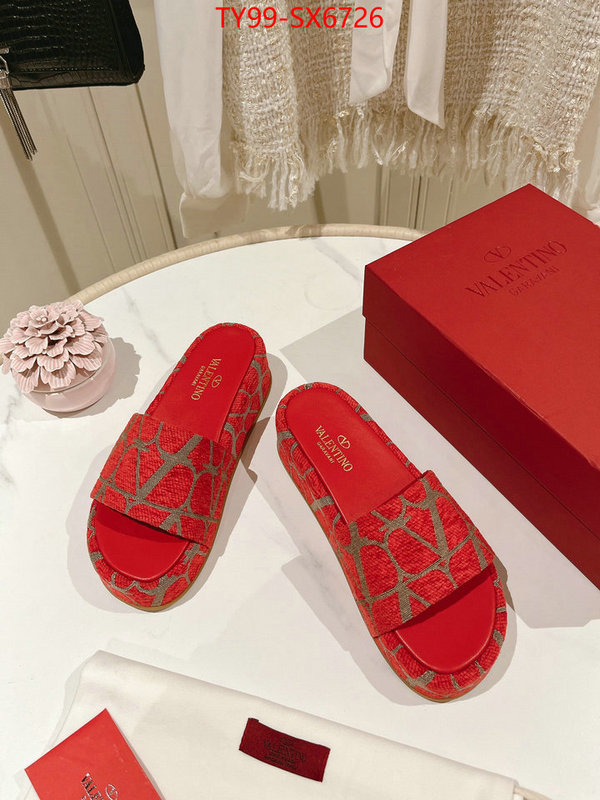 Women Shoes-Valentino buy best quality replica ID: SX6726 $: 99USD