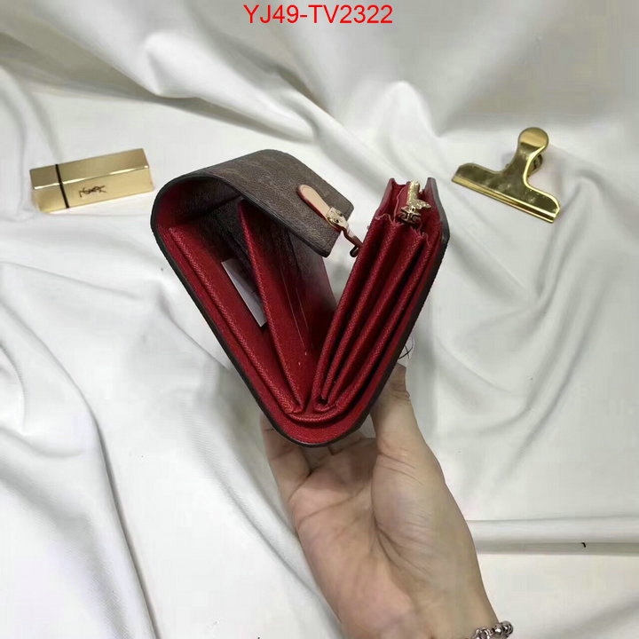 LV Bags(4A)-Wallet is it ok to buy ID: TV2322 $: 49USD