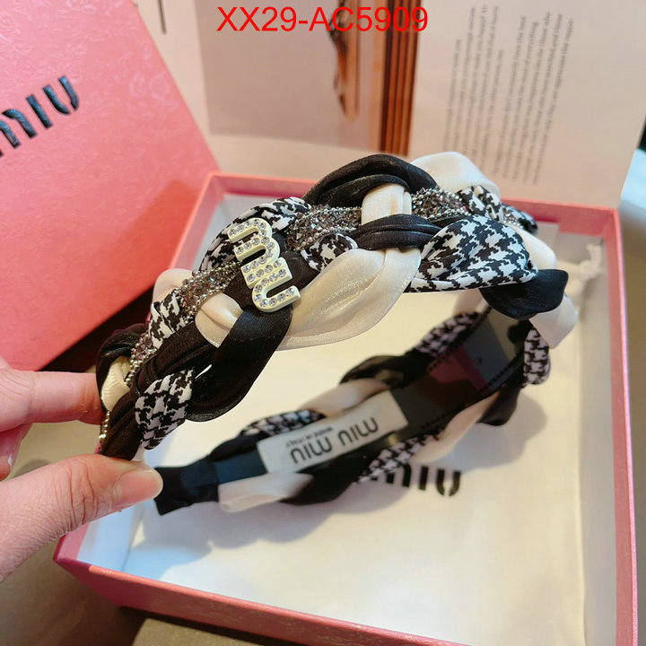 Hair band-MIU MIU how to find designer replica ID: AC5909 $: 29USD