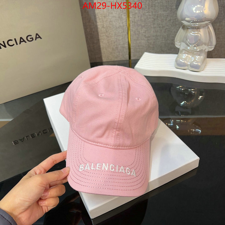 Cap(Hat)-Balenciaga aaaaa class replica ID: HX5340 $: 29USD