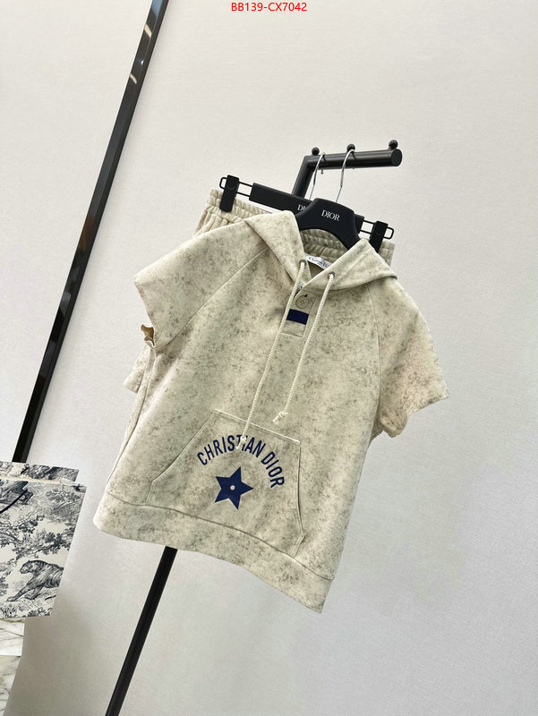 Clothing-Dior best replica 1:1 ID: CX7042 $: 139USD