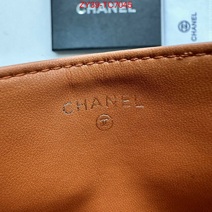 Chanel Bags(4A)-Wallet- top quality replica ID: TC7045 $: 39USD,