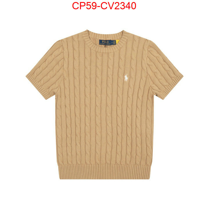 Clothing-Polo Ralph Lauren aaaaa+ quality replica ID: CV2340 $: 59USD