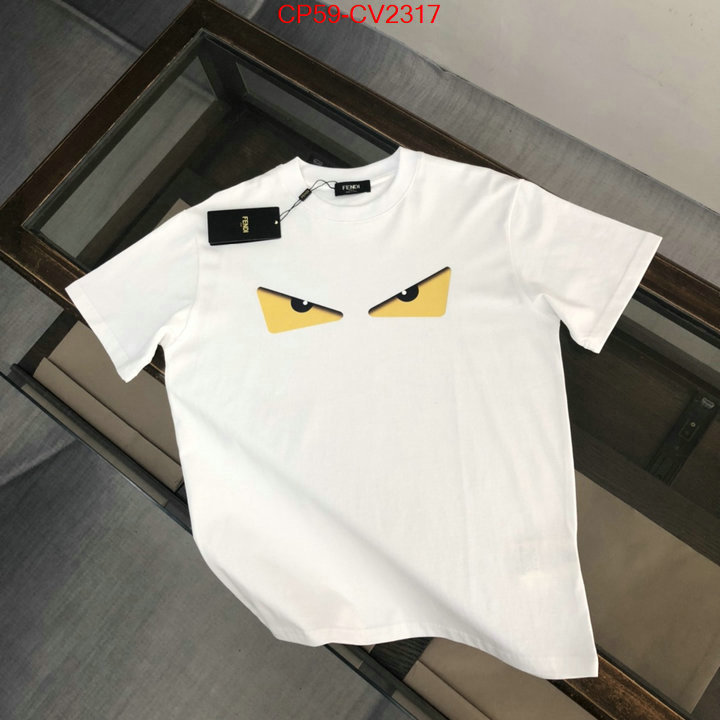 Clothing-Fendi sale outlet online ID: CV2317 $: 59USD