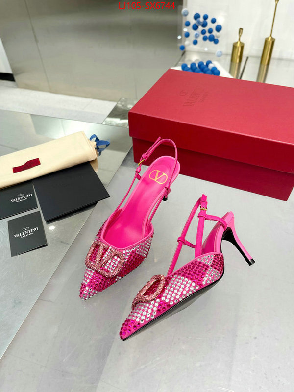 Women Shoes-Valentino website to buy replica ID: SX6744 $: 105USD