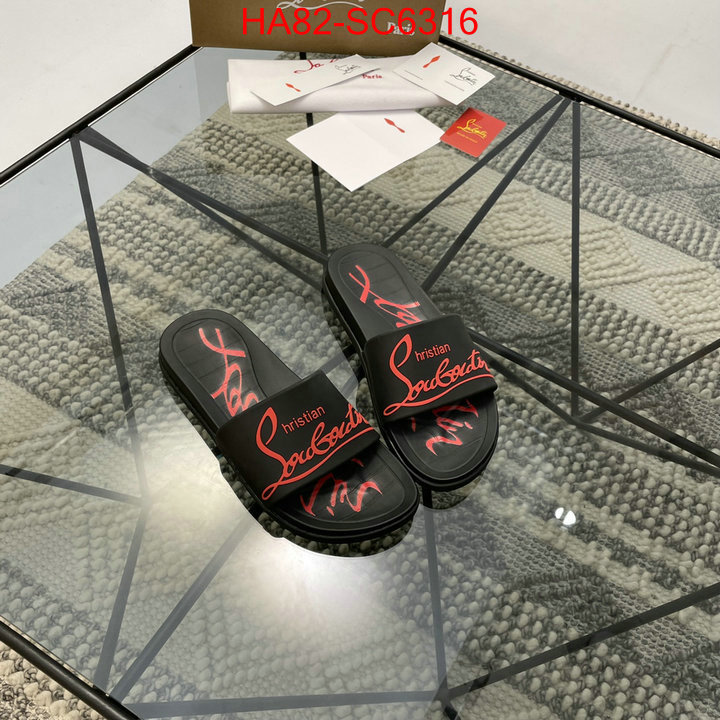 Men Shoes-Christian Louboutin luxury cheap ID: SC6316 $: 82USD