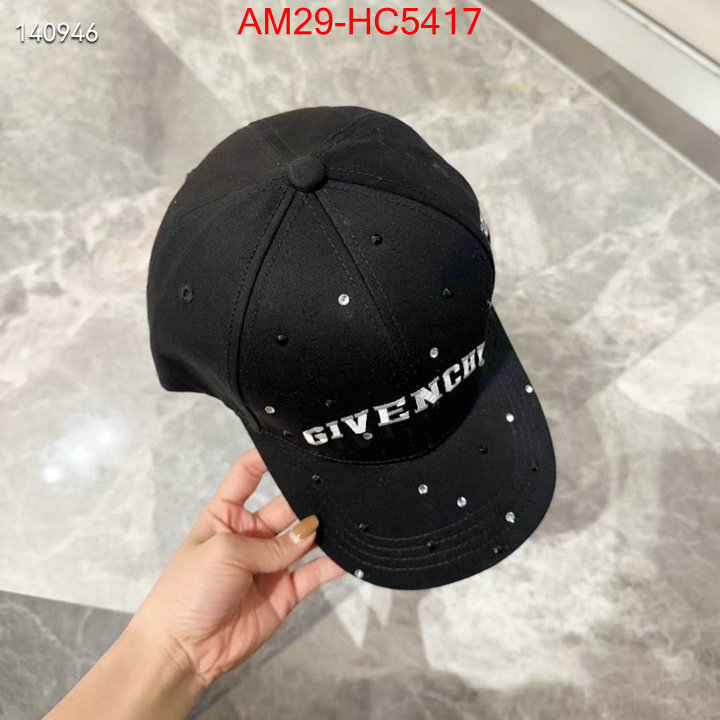 Cap (Hat)-Givenchy wholesale replica ID: HC5417 $: 29USD