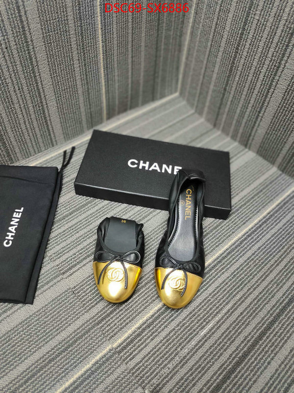 Women Shoes-Chanel the best quality replica ID: SX6886 $: 69USD