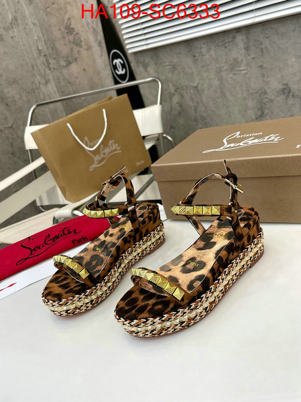 Women Shoes-Christian Louboutin best luxury replica ID: SC6333 $: 109USD