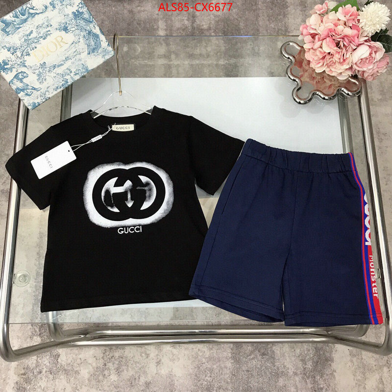 Kids clothing-Gucci wholesale imitation designer replicas ID: CX6677 $: 85USD