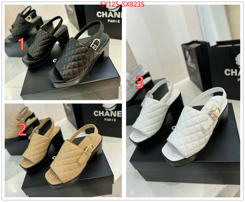 Women Shoes-Chanel where should i buy replica ID: SX8235 $: 125USD