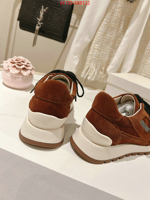 Women Shoes-Brunello cucinelli 1:1 replica ID: SX8132 $: 135USD