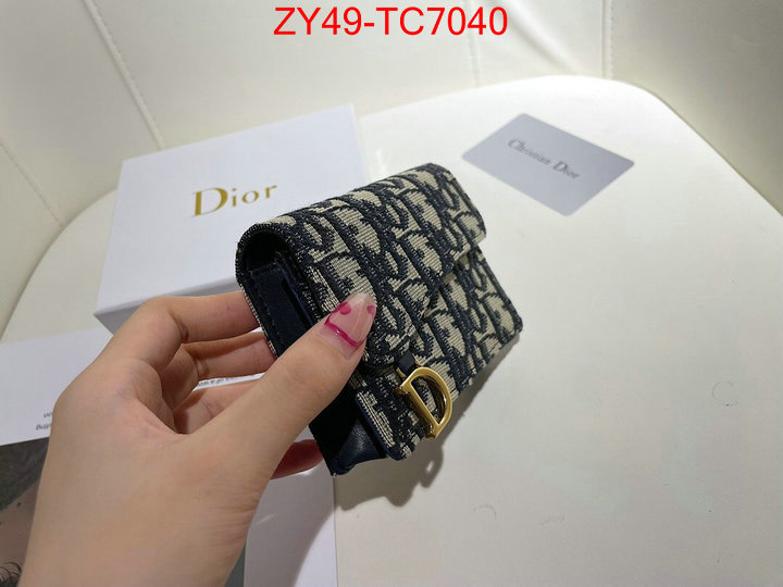 Dior Bags(4A)-Wallet- aaaaa+ replica designer ID: TC7040 $: 49USD,