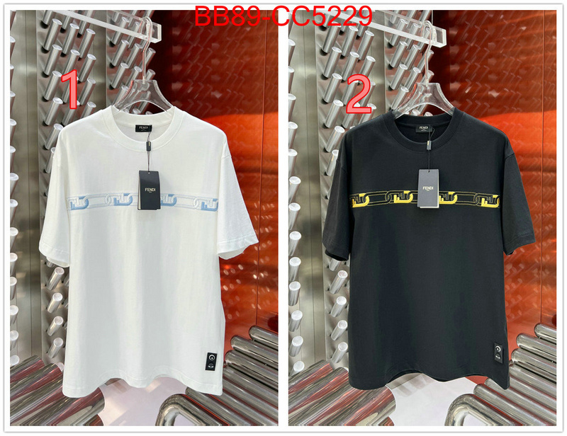 Clothing-Fendi wholesale 2024 replica ID: CC5229 $: 89USD