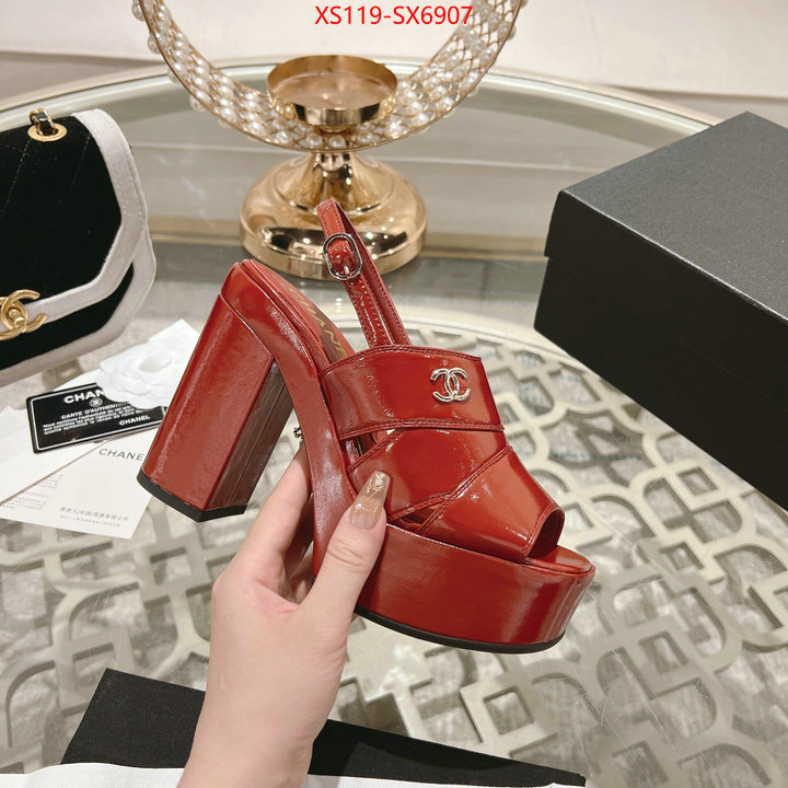 Women Shoes-Chanel buy top high quality replica ID: SX6907 $: 119USD