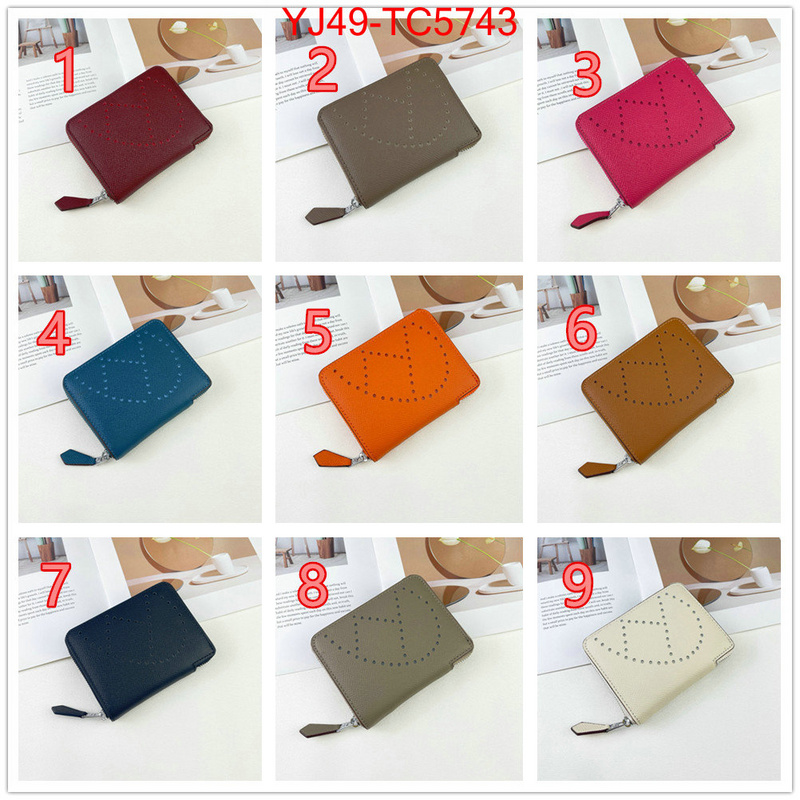 Hermes Bags(4A)-Wallet- for sale online ID: TC5743 $: 49USD,