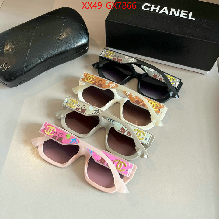 Glasses-Chanel wholesale ID: GX7866 $: 49USD