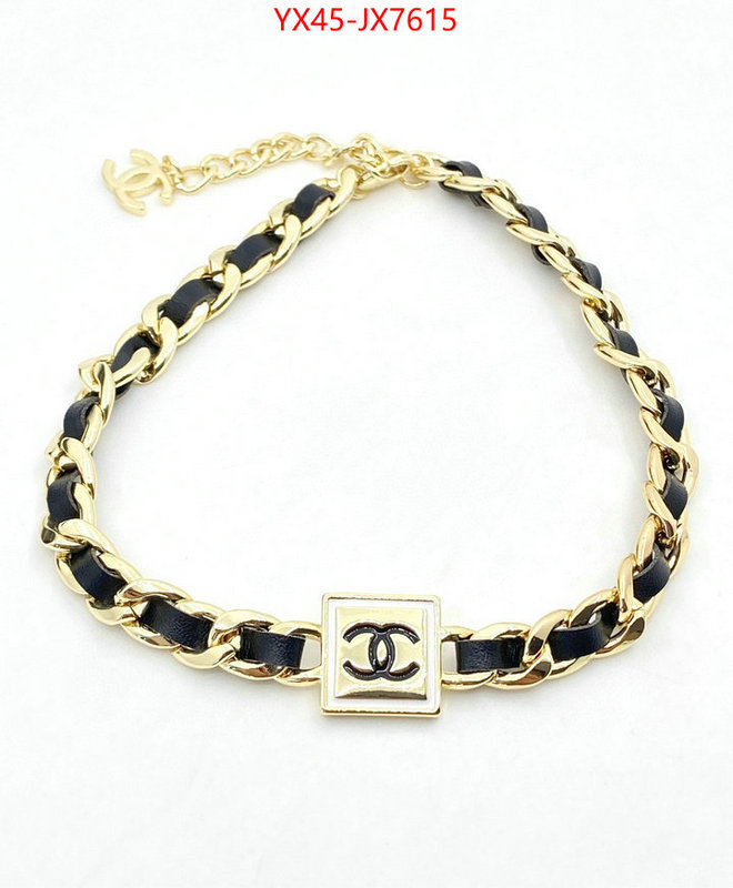 Jewelry-Chanel best quality designer ID: JX7615 $: 45USD