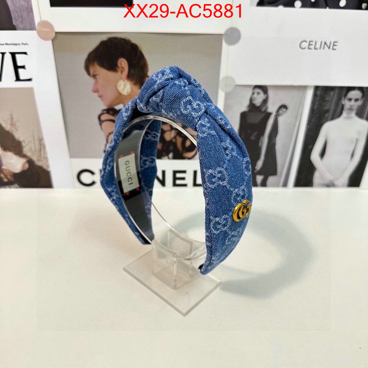 Hair band-Gucci fake ID: AC5881 $: 29USD