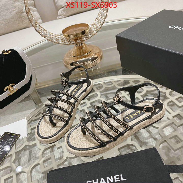 Women Shoes-Chanel fake high quality ID: SX6903 $: 119USD