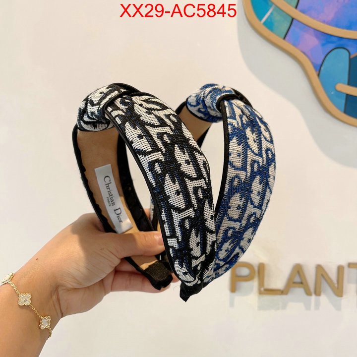 Hair band-Dior top quality fake ID: AC5845 $: 29USD