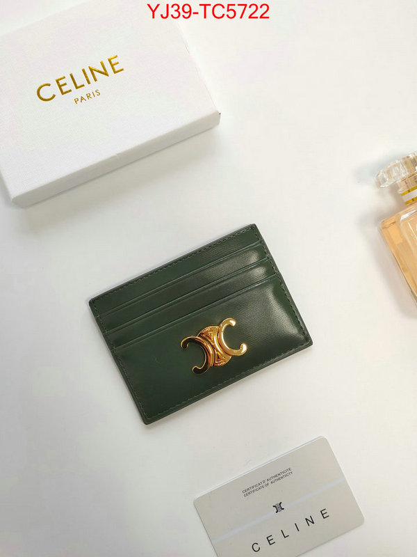 CELINE Bags(4A)-Wallet the best quality replica ID: TC5722 $: 39USD,