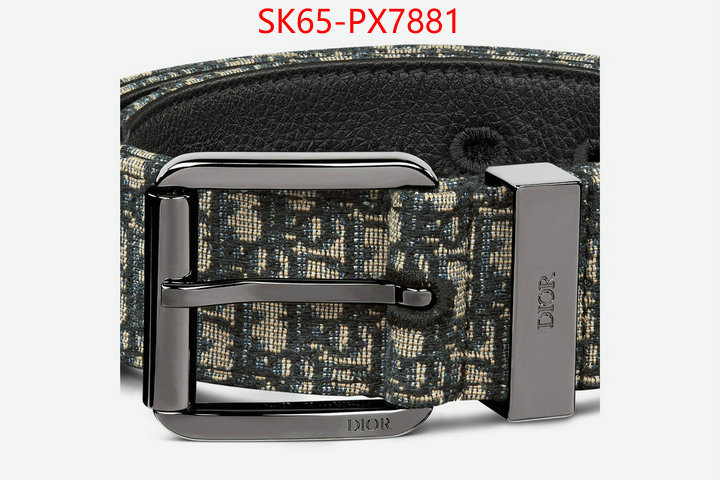 Belts-Dior online shop ID: PX7881 $: 65USD