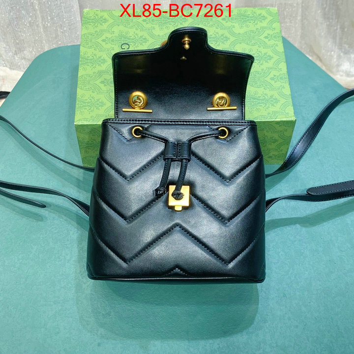 Gucci Bags(4A)-Backpack- 7 star ID: BC7261 $: 85USD,