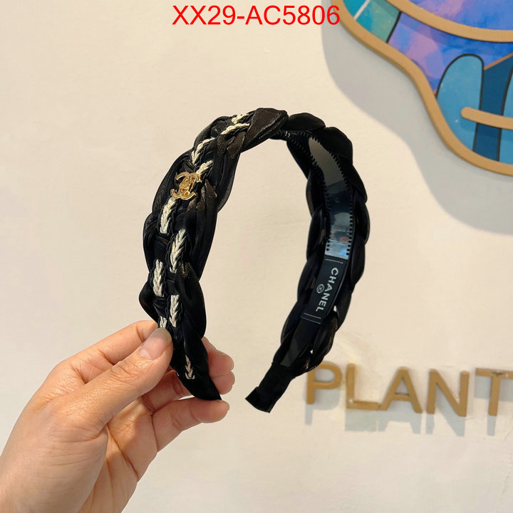 Hair band-Chanel luxury shop ID: AC5806 $: 29USD