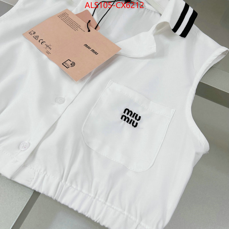 Kids clothing-MIU MIU where to buy fakes ID: CX6212 $: 105USD