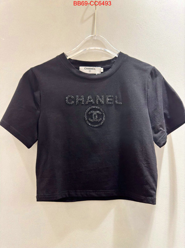 Clothing-Chanel top sale ID: CC6493 $: 69USD