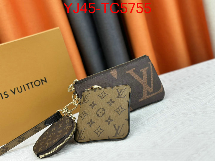 LV Bags(4A)-Wallet shop the best high quality ID: TC5755 $: 45USD,