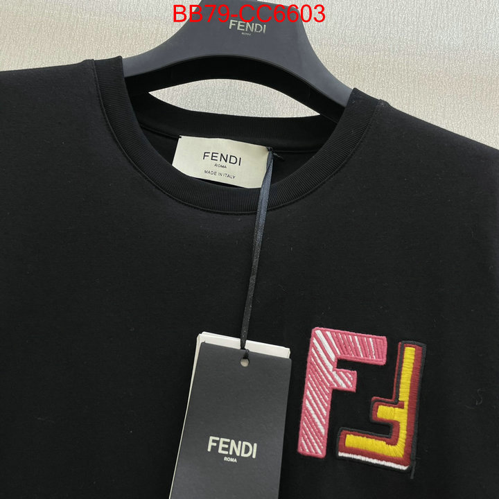 Clothing-Fendi fashion designer ID: CC6603 $: 79USD