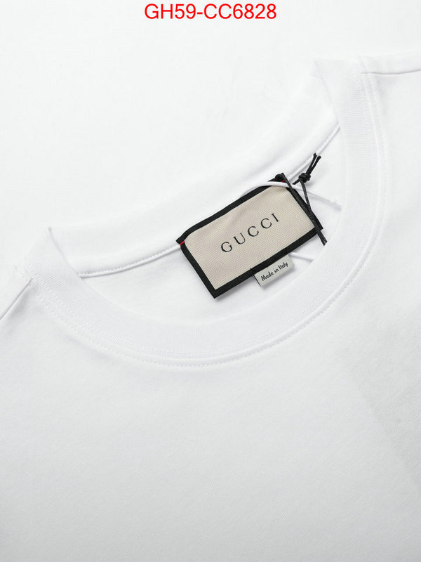 Clothing-Gucci aaaaa+ replica designer ID: CC6828 $: 59USD